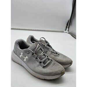 Under Armour Shoes Womens 7 Gray Charged Pursuit Sneakers Damaged 3022604-101